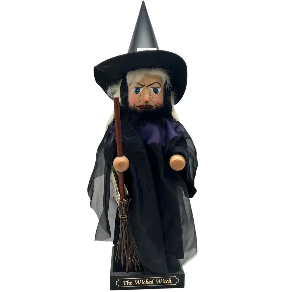 Christian Ulbricht Wicked Witch Nutcracker Ltd Ed 853/5000 Handmade Germany 20"